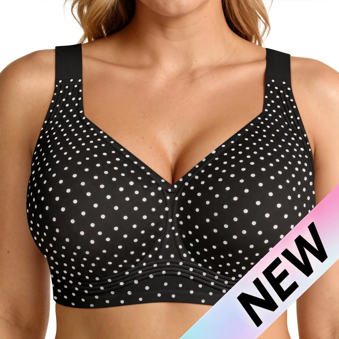 OEAK Jelly Bras Women Seamless Lift Bra Wireless Push up No Underwire Full Coverage plus Bras Comfort Supportive Sports T-Shirt Bra